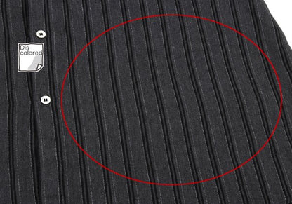 COMME des GARCONS HOMME Cotton Stripe BD Shirt Gray Size L