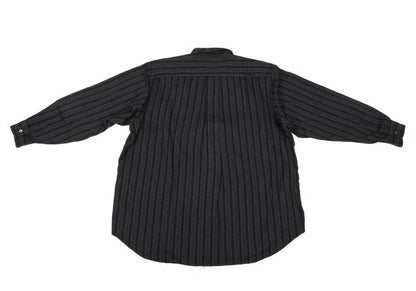COMME des GARCONS HOMME Cotton Stripe BD Shirt Gray Size L