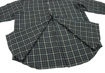 COMME des GARCONS HOMME Wool Check Shirt Gray Size L