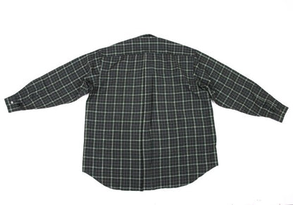 COMME des GARCONS HOMME Wool Check Shirt Gray Size L