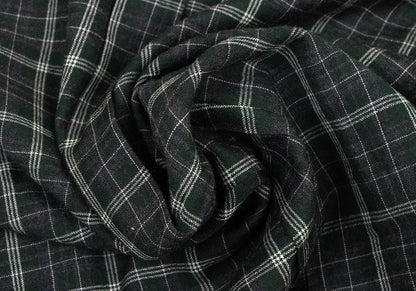 COMME des GARCONS HOMME Wool Check Shirt Gray Size L
