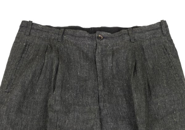 COMME des GARCONS HOMME Linen Double Pants Gray Size L
