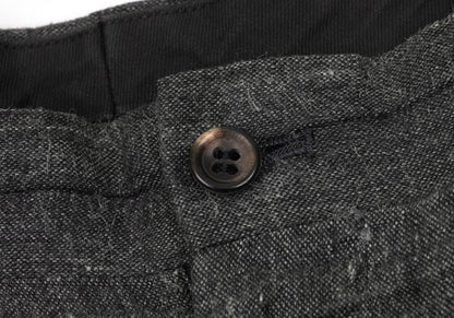 COMME des GARCONS HOMME Linen Double Pants Gray Size L