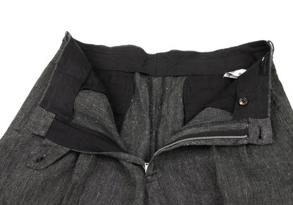 COMME des GARCONS HOMME Linen Double Pants Gray Size L