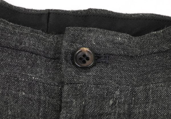 COMME des GARCONS HOMME Linen Double Pants Gray Size L