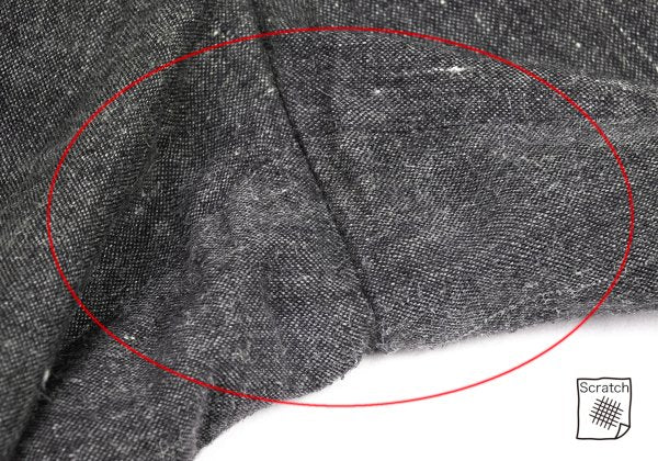 COMME des GARCONS HOMME Linen Double Pants Gray Size L