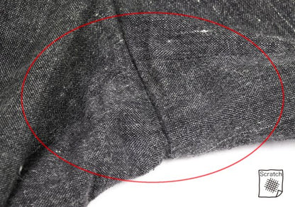 COMME des GARCONS HOMME Linen Double Pants Gray Size L