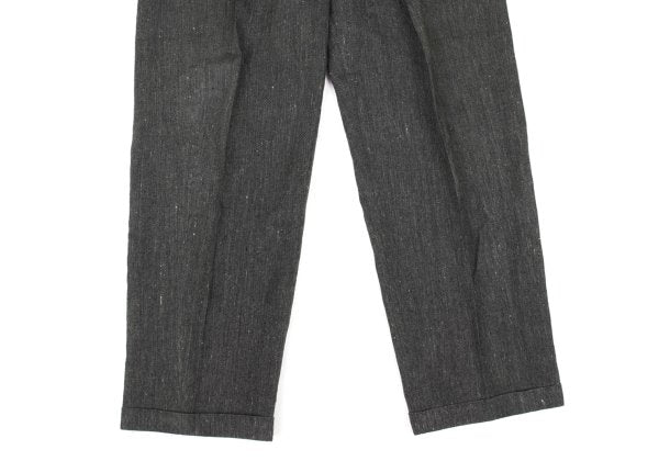 COMME des GARCONS HOMME Linen Double Pants Gray Size L