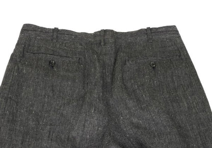 COMME des GARCONS HOMME Linen Double Pants Gray Size L