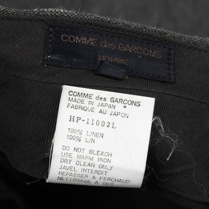 COMME des GARCONS HOMME Linen Double Pants Gray Size L