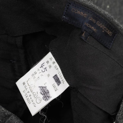 COMME des GARCONS HOMME Linen Double Pants Gray Size L