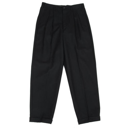 COMME des GARCONS HOMME Wool Two-Tuck Pants Black Size L
