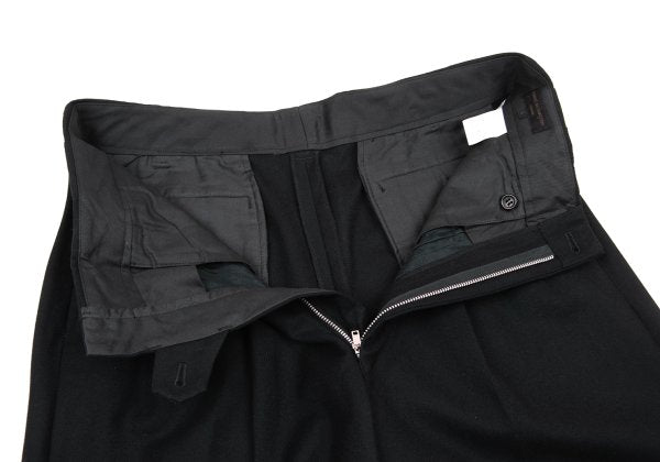 COMME des GARCONS HOMME Wool Two-Tuck Pants Black Size L