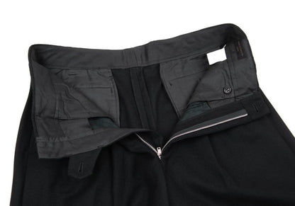 COMME des GARCONS HOMME Wool Two-Tuck Pants Black Size L
