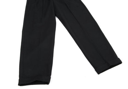 COMME des GARCONS HOMME Wool Two-Tuck Pants Black Size L