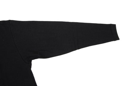 Plantation Shadow Stripe Cowl Neck Long Shirt Black Size M