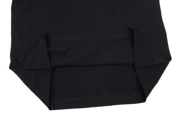 Plantation Shadow Stripe Cowl Neck Long Shirt Black Size M