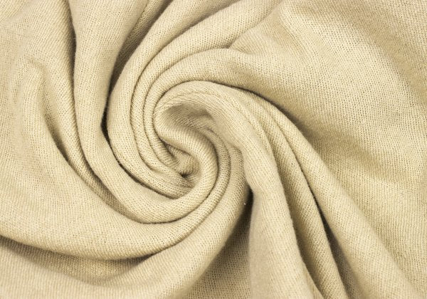 Plantation Cotton Linen Center Seam Long Shirt Beige Size M