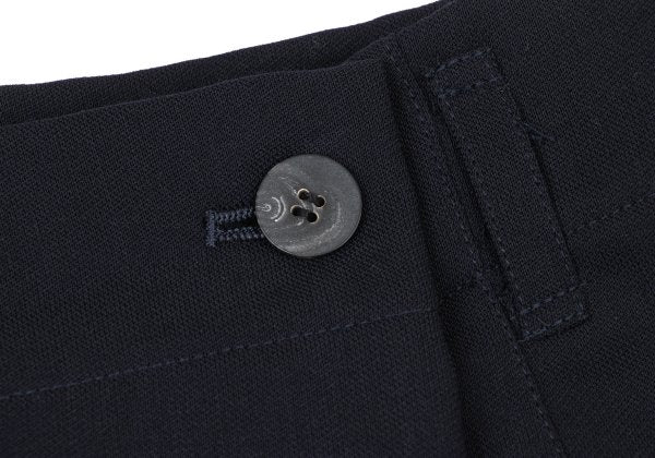 Plantation Wool Half Wrap Design Skirt Navy Size M