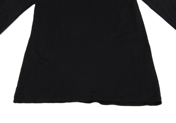 ISSEY MIYAKE HaaT Wool Nylon Turtleneck Top Black Size 2