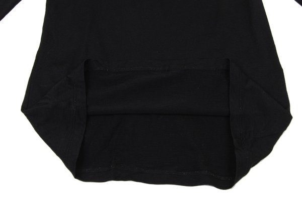 ISSEY MIYAKE HaaT Wool Nylon Turtleneck Top Black Size 2