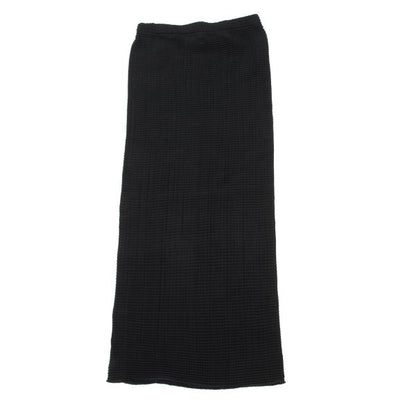 ISSEY MIYAKE 97AW Stretch Pleated Skirt Black Size M