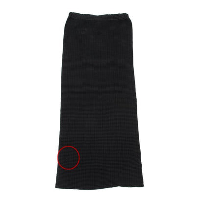 ISSEY MIYAKE 97AW Stretch Pleated Skirt Black Size M