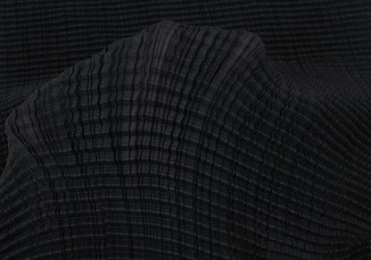 ISSEY MIYAKE 97AW Stretch Pleated Skirt Black Size M