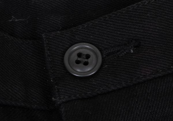 COMME des GARCONS HOMME PLUS 07AW Leather Pants Black Size M