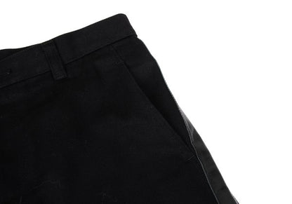 COMME des GARCONS HOMME PLUS 07AW Leather Pants Black Size M