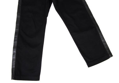 COMME des GARCONS HOMME PLUS 07AW Leather Pants Black Size M