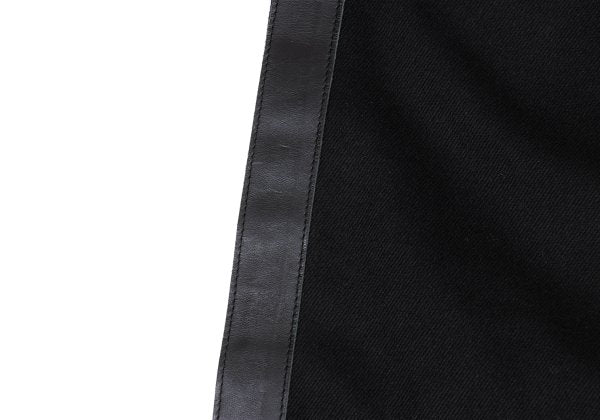 COMME des GARCONS HOMME PLUS 07AW Leather Pants Black Size M