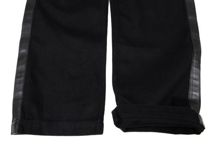 COMME des GARCONS HOMME PLUS 07AW Leather Pants Black Size M