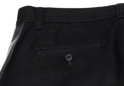 COMME des GARCONS HOMME PLUS 07AW Leather Pants Black Size M