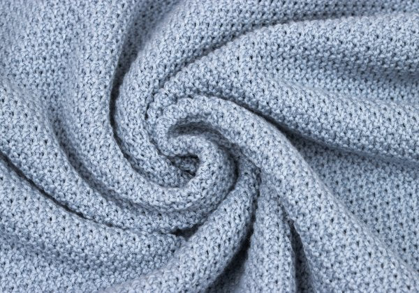 HOMME PLISSE ISSEY MIYAKE 23AW Poly-Cotton Knit Blue Size F