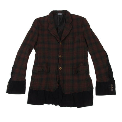 COMME des GARCONS HOMME PLUS EVER GREEN Jacket Red Size M