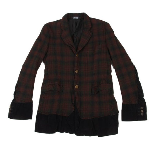 COMME des GARCONS HOMME PLUS EVER GREEN Jacket Red Size M
