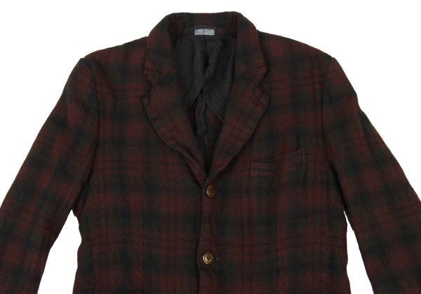 COMME des GARCONS HOMME PLUS EVER GREEN Jacket Red Size M