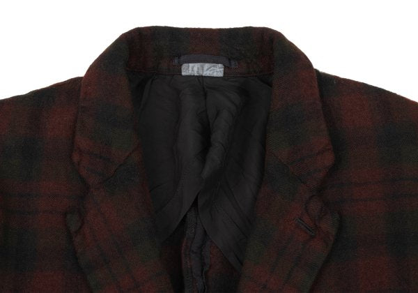 COMME des GARCONS HOMME PLUS EVER GREEN Jacket Red Size M
