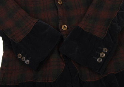 COMME des GARCONS HOMME PLUS EVER GREEN Jacket Red Size M