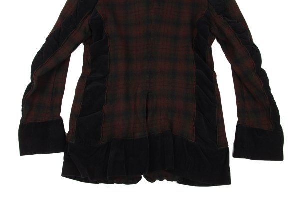 COMME des GARCONS HOMME PLUS EVER GREEN Jacket Red Size M