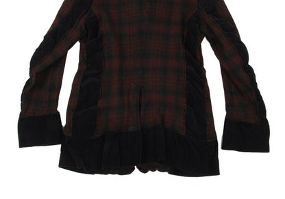 COMME des GARCONS HOMME PLUS EVER GREEN Jacket Red Size M