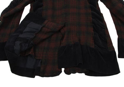 COMME des GARCONS HOMME PLUS EVER GREEN Jacket Red Size M