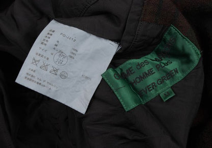 COMME des GARCONS HOMME PLUS EVER GREEN Jacket Red Size M