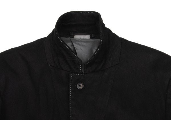 CDG Homme Plus 08SS Dyed Rayon Stitch Jacket Black Size M