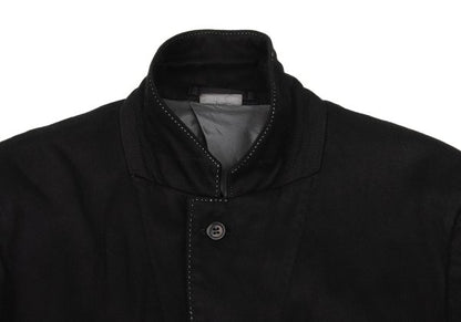 CDG Homme Plus 08SS Dyed Rayon Stitch Jacket Black Size M