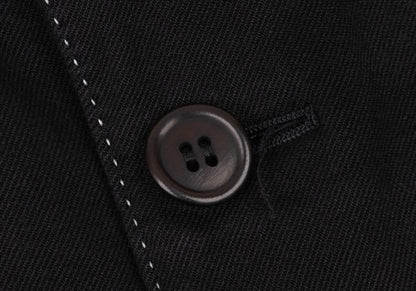 CDG Homme Plus 08SS Dyed Rayon Stitch Jacket Black Size M