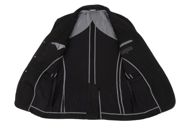 CDG Homme Plus 08SS Dyed Rayon Stitch Jacket Black Size M