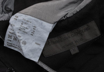 CDG Homme Plus 08SS Dyed Rayon Stitch Jacket Black Size M