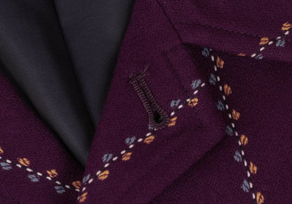 CDG Homme Plus 00AW Wool Blend Jacket Purple Size M